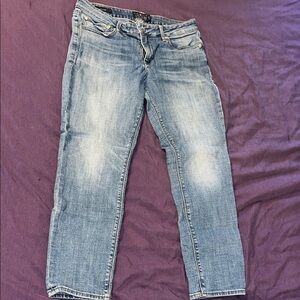 Lucky Brand Light Blue Cropped Jeans